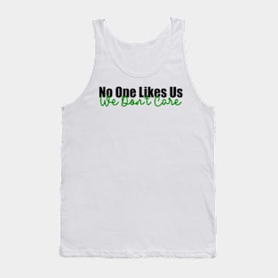 Philadelphia No One Likes Us We Don't Care Philly Fan Tank Top